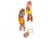 Eichhorn Wooden Stacking Game Farm Animals 14 pieces.