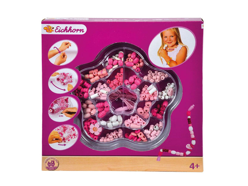 Eichhorn wooden beads Set 275dlg.