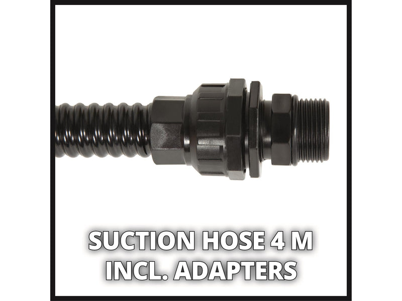 Einhell Pump Accessory Suction hose 4 m plastics