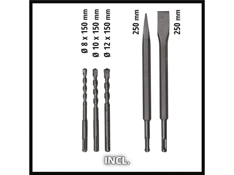 Einhell Rotary Hammer TE-RH 32 4F Kit