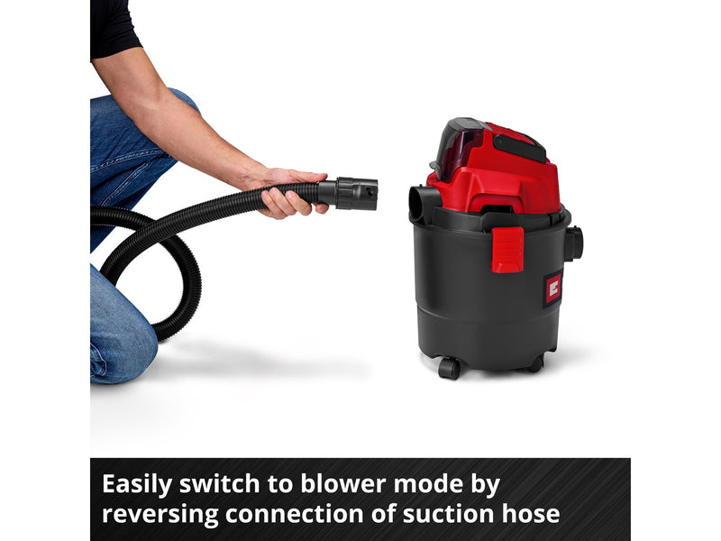 Einhell Staubsauger Cordl. Wet/Dry Vacuum Cleaner TC-VC 18/15 Li-Solo