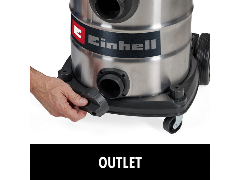 Einhell Staubsauger Cordl. Wet/Dry Vacuum Cleaner TE-VC 36/25 Li S-Solo