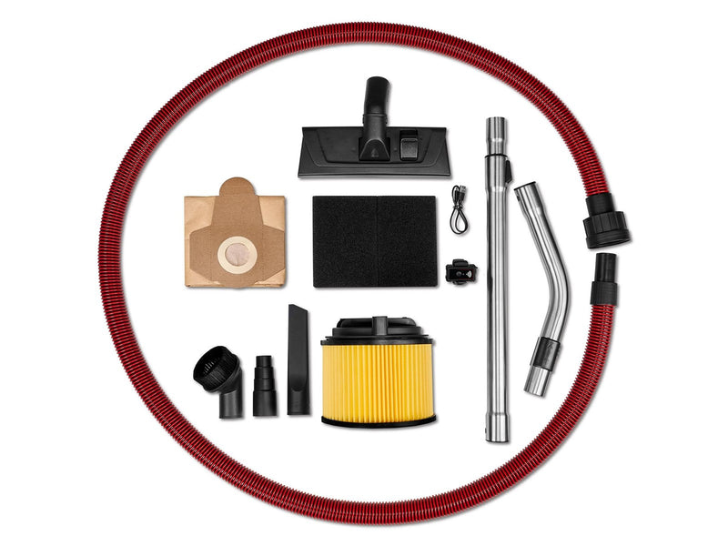 Einhell Staubsauger Cordl. Wet/Dry Vacuum Cleaner TP-VC 36/30 S Auto-Solo