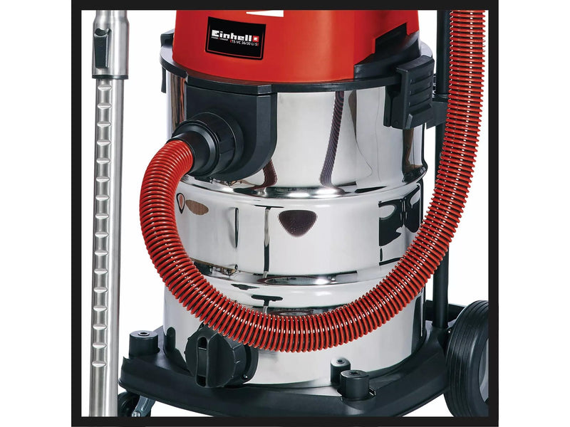 Einhell Staubsauger TE-VC 36/30 Li S-Solo Cordless Wet and Dry Vacuum Cleaner