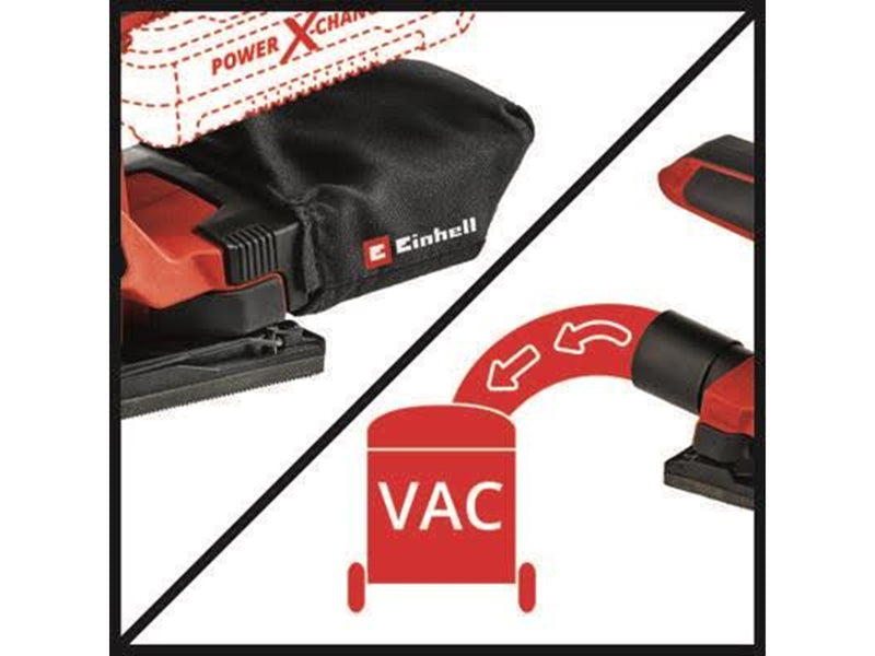 Einhell TC-OS 18/187 Li Solo Cordless Orbital Sander