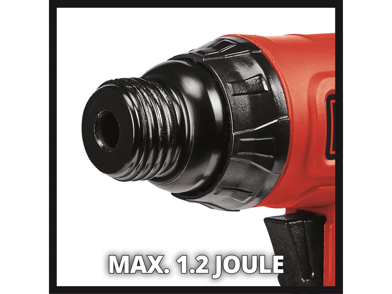 Einhell TC-PC 45 pneumatic chisel hammer w/needle hammer and 4 chisels