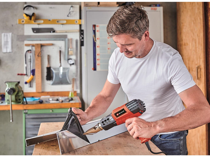 Einhell TE-HA 2000 E heat gun with 3 steps and accessories 230V/2000W