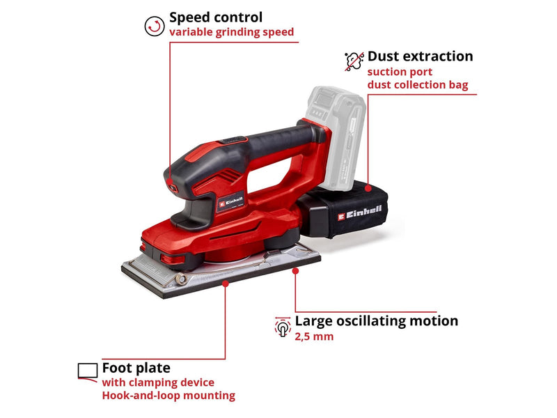 Einhell TE-OS 18/230 Li Solo