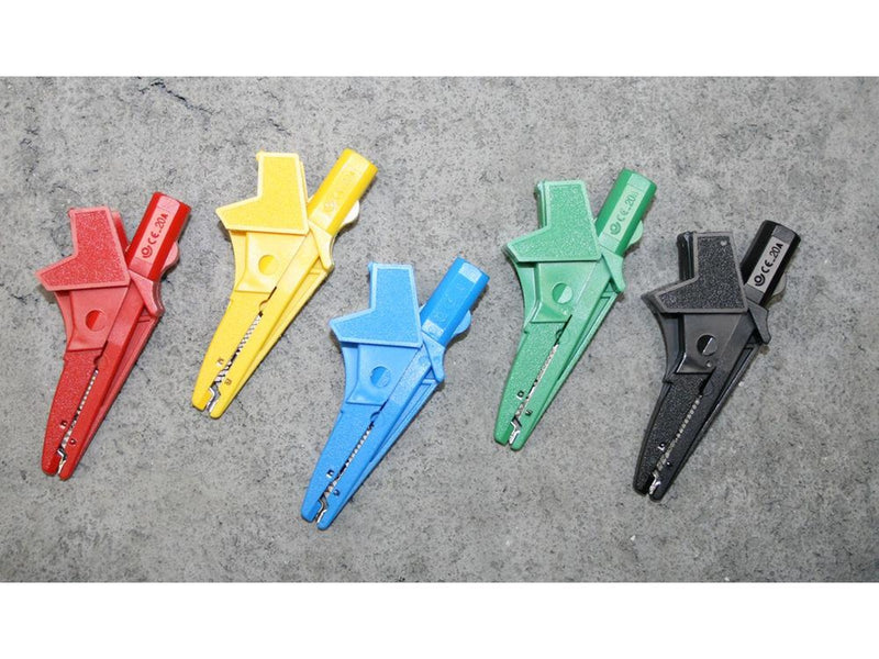 Elma Instruments Crocodile clip green