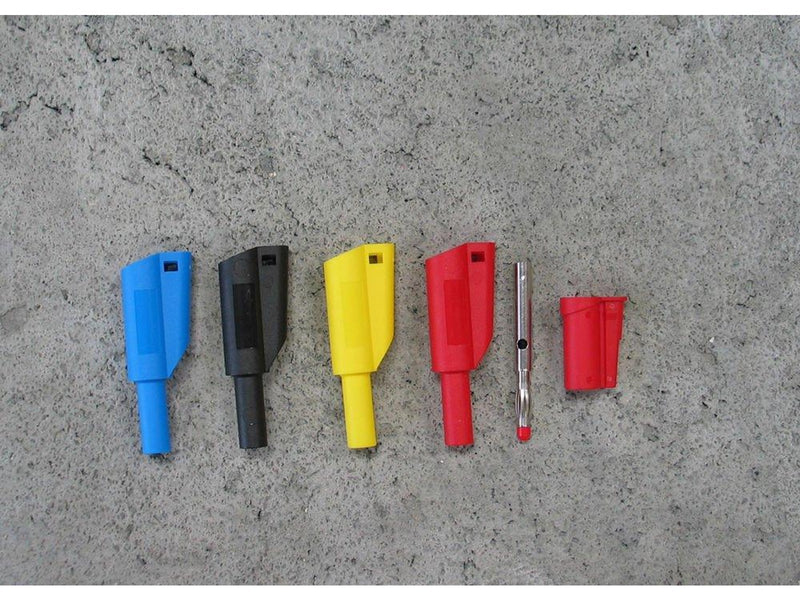 Elma Instruments Safety banana plug - 1076 blue