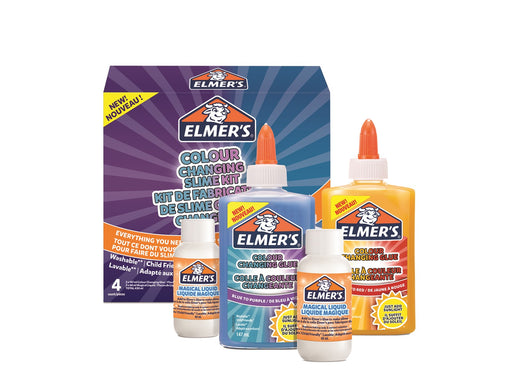 Elmer's Colour Changing Slime Set | 4-teiliges Kit