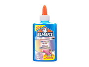 Elmer's Metallic-PVA-Kleber | ideal zur Herstellung von Schleim | auswaschbar | blau | 147 ml | 1 Stück