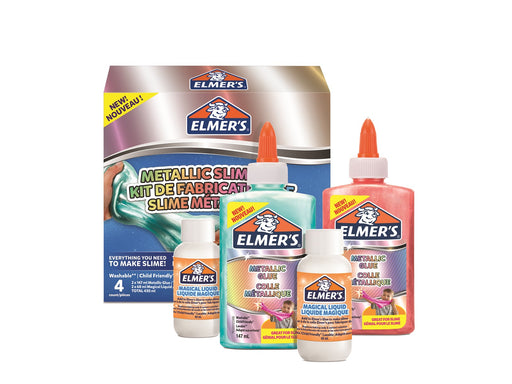 Elmer's Metallic Slime Kit | 4-teiliges Kit