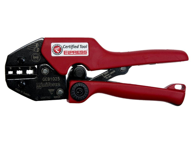 Elpress Miniforce-tool geb1025 for  preins. & unins. end terminals 10-25mm2