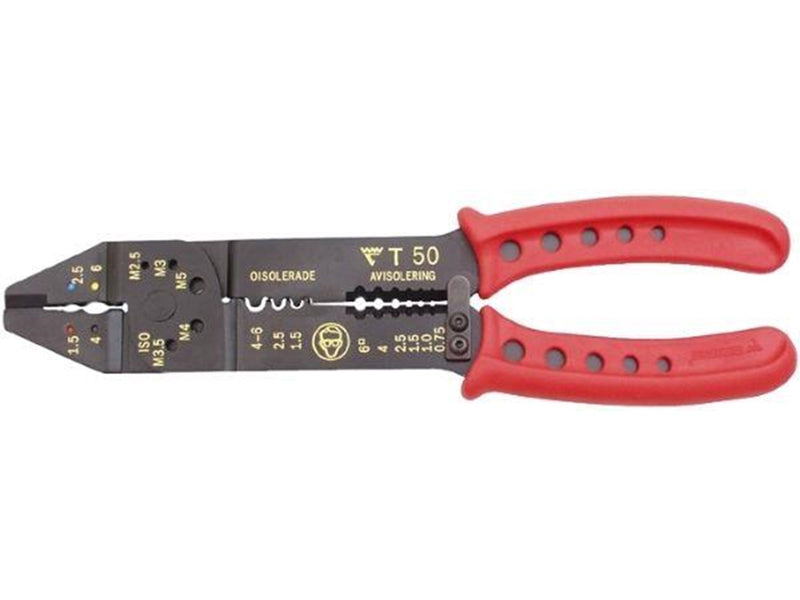 Elpress Tool t50 for preins. and unins. terminals 0.5-6mm2 + 1.5-6m
