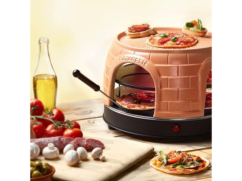 Emerio Pizza Ofen.Pizzarette Prebake Funktion 8 P