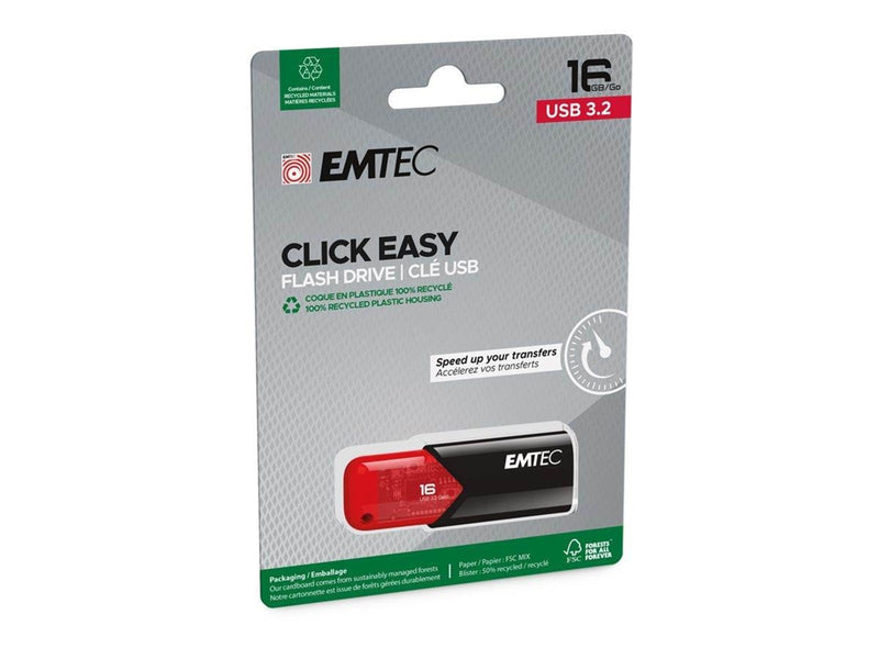Emtec B110 Click Easy 3.2 - 16GB - USB-Stick
