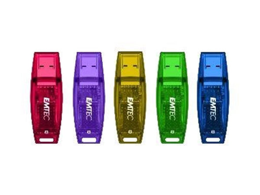 Emtec C410 Color Mix Candy jar - 8GB - USB-Stick