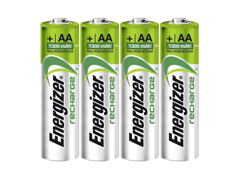 Energizer Battery AA/LR6 Ni-Mh 1300mAh 4-pack