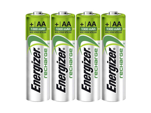 Energizer Battery AA/LR6 Ni-Mh 1300mAh 4-pack