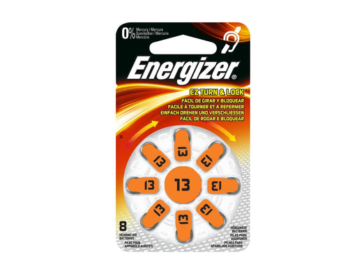 Energizer Hearing Aid Battery Zinc Air 13 - 8 Pack