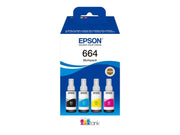 Epson EcoTank 664 - (Yellow Black Cyan Magenta) Ink