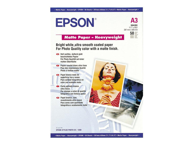 Epson Extra kraftigt matteret papir