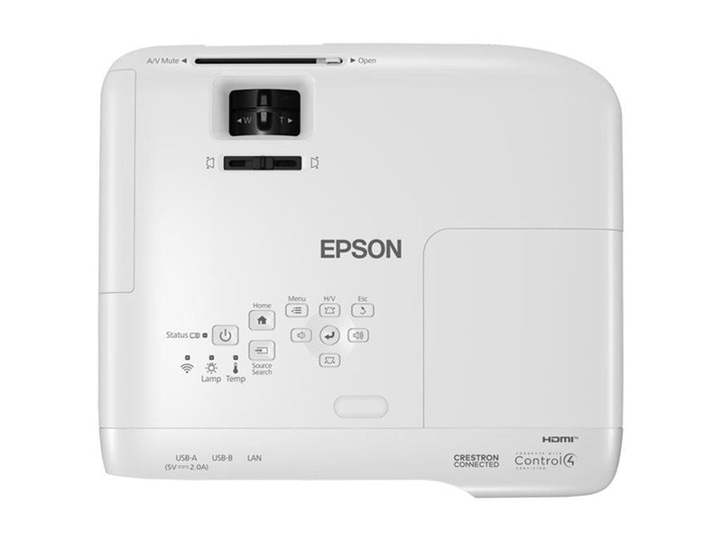 Epson Projektoren EB-994F - 3LCD projector - 802.11a/b/g/n/ac wireless / LAN/ Miracast - white - 1920 x 1080 - 4100 lumens
