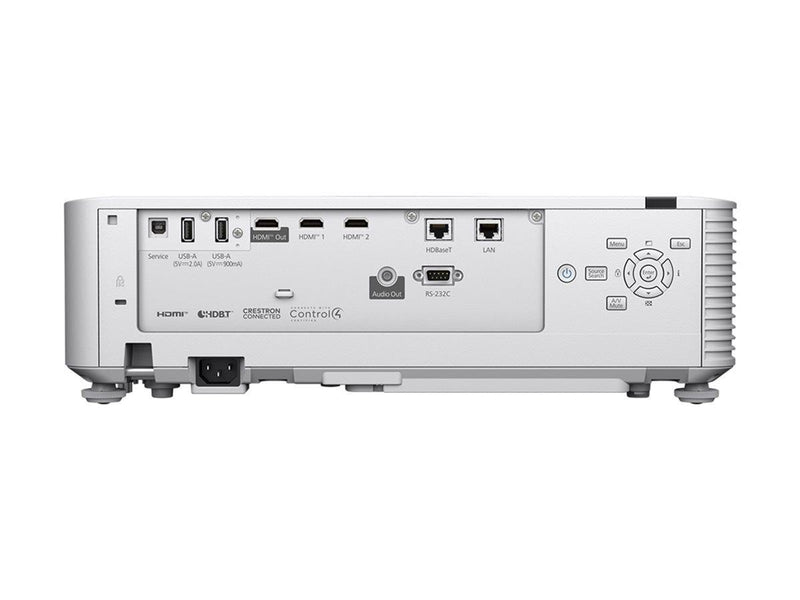 Epson Projektoren EB-L690U - 3LCD projector - 802.11a/b/g/n/ac wireless / LAN/ Miracast - white - 1920 x 1200 - 6500 ANSI lumens