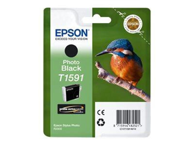 Epson T1591 Ink Cartridge - Black
