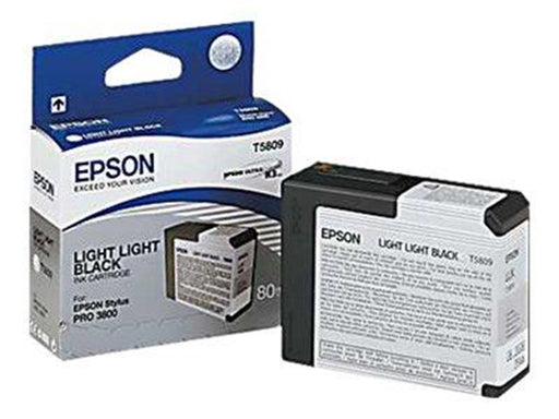 Epson T5809 Matt Black - Tintenpatrone Sehr helles Schwarz