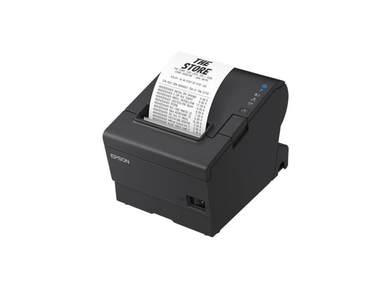 Epson TM-T88VII (112): USB Eth Serial PS Buzz Black - Einfarbig - Thermal Inkjet