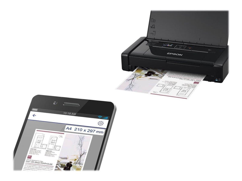 Epson WorkForce WF-110W Mobile Printer - Farbe - Tinte