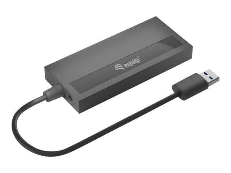 Equip 128956 USB-Hubs - USB 3.2 - 4 - Schwarz