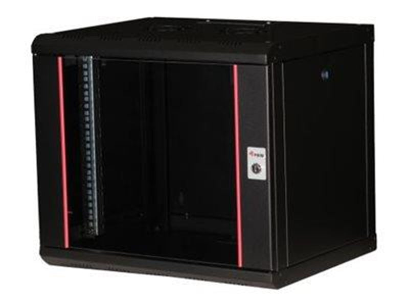Equip Pro Mount - rack - 600x450 mm with glass door removable and lockable panels assembled - 9U