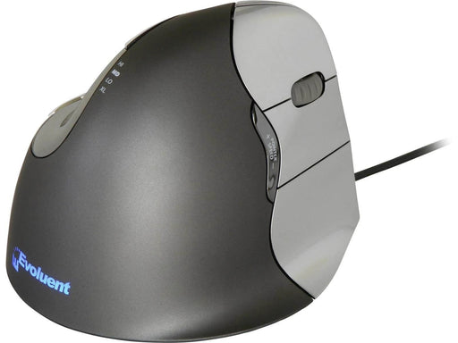 Ergonomic Solutions Evoluent Vertical Mouse 4 - Ergonomische Maus (Grau)