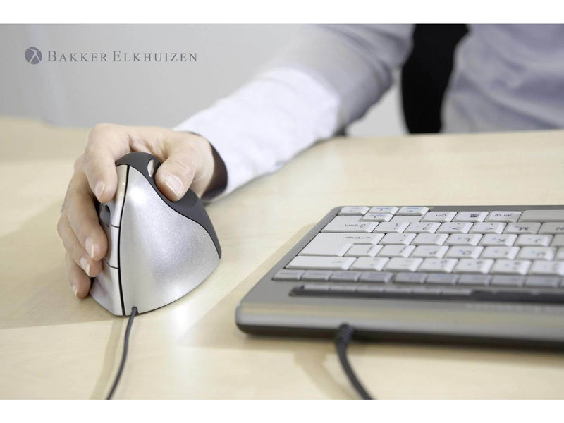 Ergonomic Solutions Evoluent Vertical Mouse 4 - Ergonomische Maus (Grau)