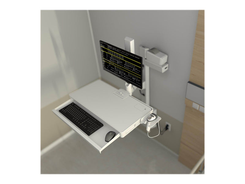 Ergotron CareFit Combo Arm with Worksurface