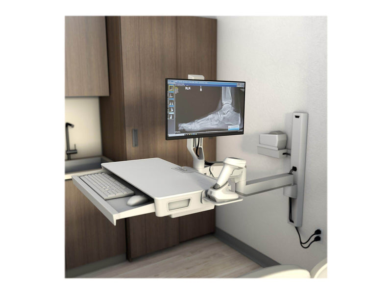 Ergotron CareFit Combo System with Worksurface