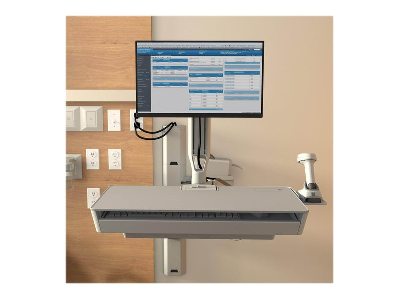 Ergotron CareFit Combo System with Worksurface