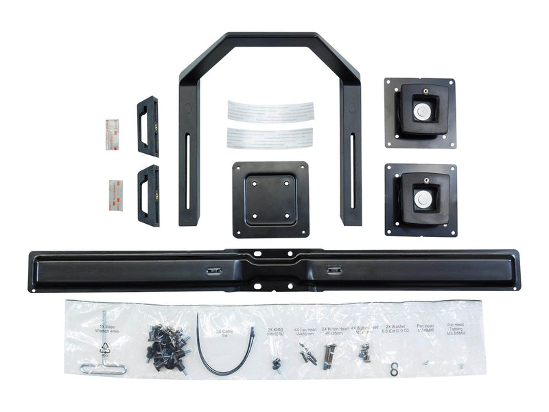 Ergotron Dual Monitor & Handle Kit - mounting kit