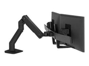 Ergotron HX Desk Dual Monitor Arm - mounting kit