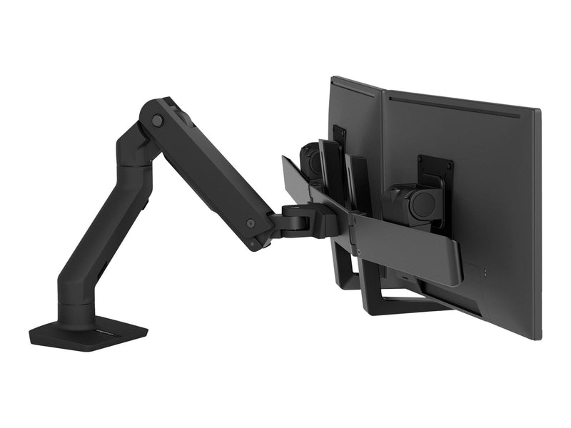 Ergotron HX Desk Dual Monitor Arm - mounting kit