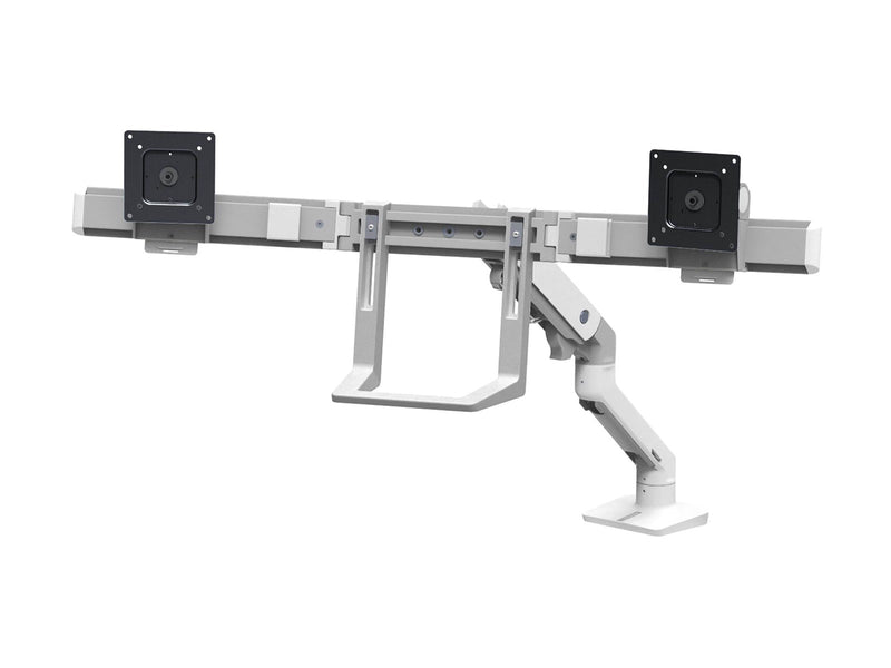 Ergotron HX Desk Dual Monitor Arm - mounting kit - for 2 monitors