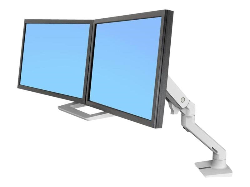 Ergotron HX Desk Dual Monitor Arm - mounting kit - for 2 monitors