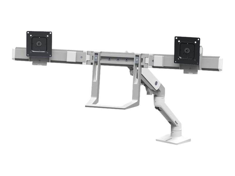 Ergotron HX Desk Dual Monitor Arm - mounting kit - for 2 monitors