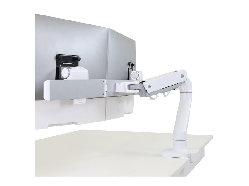 Ergotron HX Dual Monitor Arm Low-Profile Top Mount C-Clamp