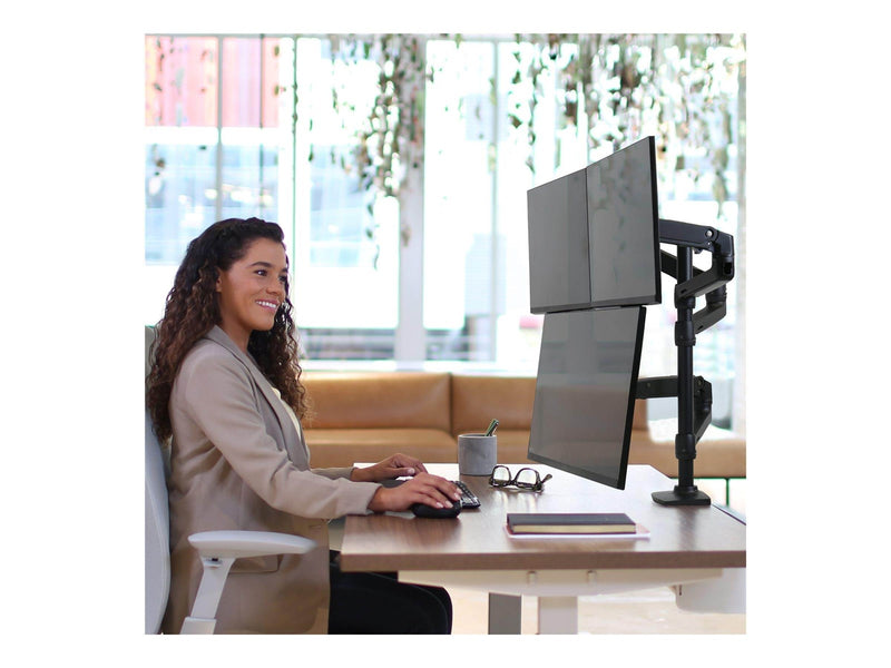 Ergotron LX Arm Extension and Collar Kit - Max 10 kg - recommended for