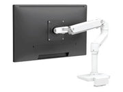 Ergotron LX Desk Monitor Arm with Top Mount C-Clamp - mounting kit - for LCD display (low profile)