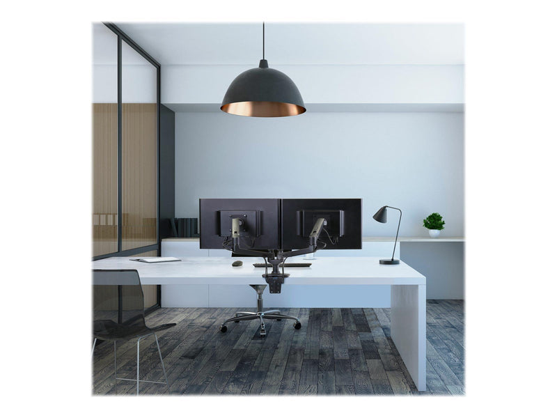 Ergotron LX Dual Side-by-Side Arm - Black